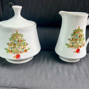 CROWN MING Jian Shang Sugar & Creamer Ser NEW NEVER USED